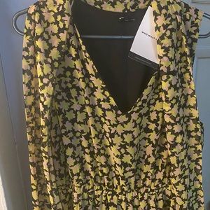 Sheer, airy floral new dress